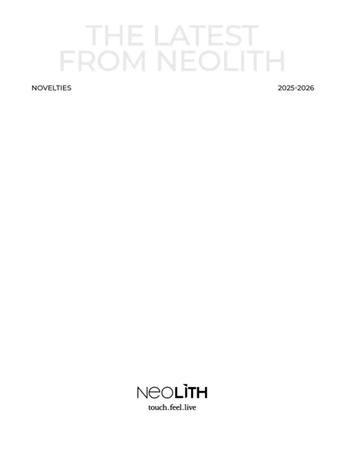Neolith újdonságok - 2026